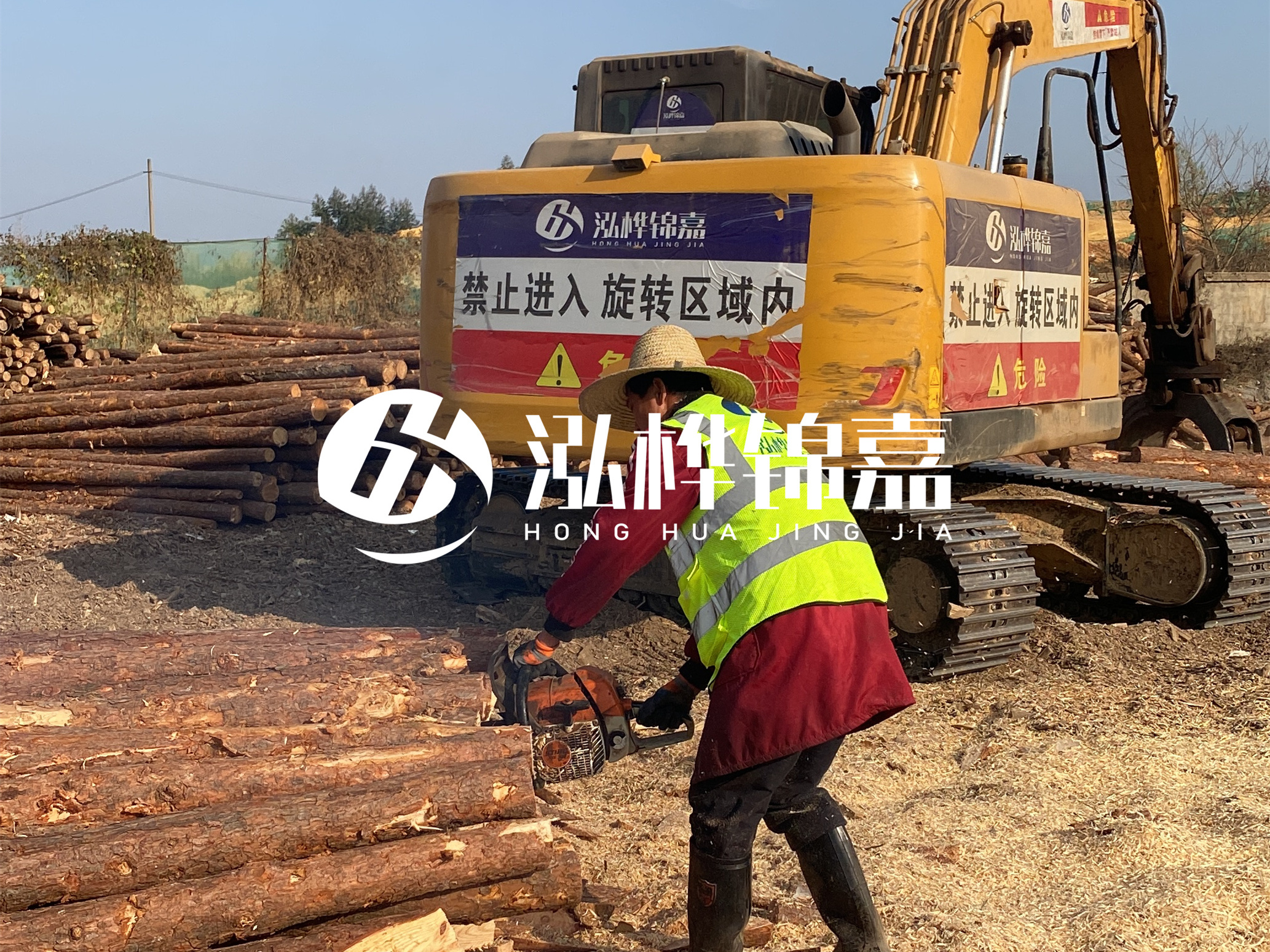 貴州河道木樁廠家泓樺錦嘉 - 松木樁梢徑怎么測(cè)量？