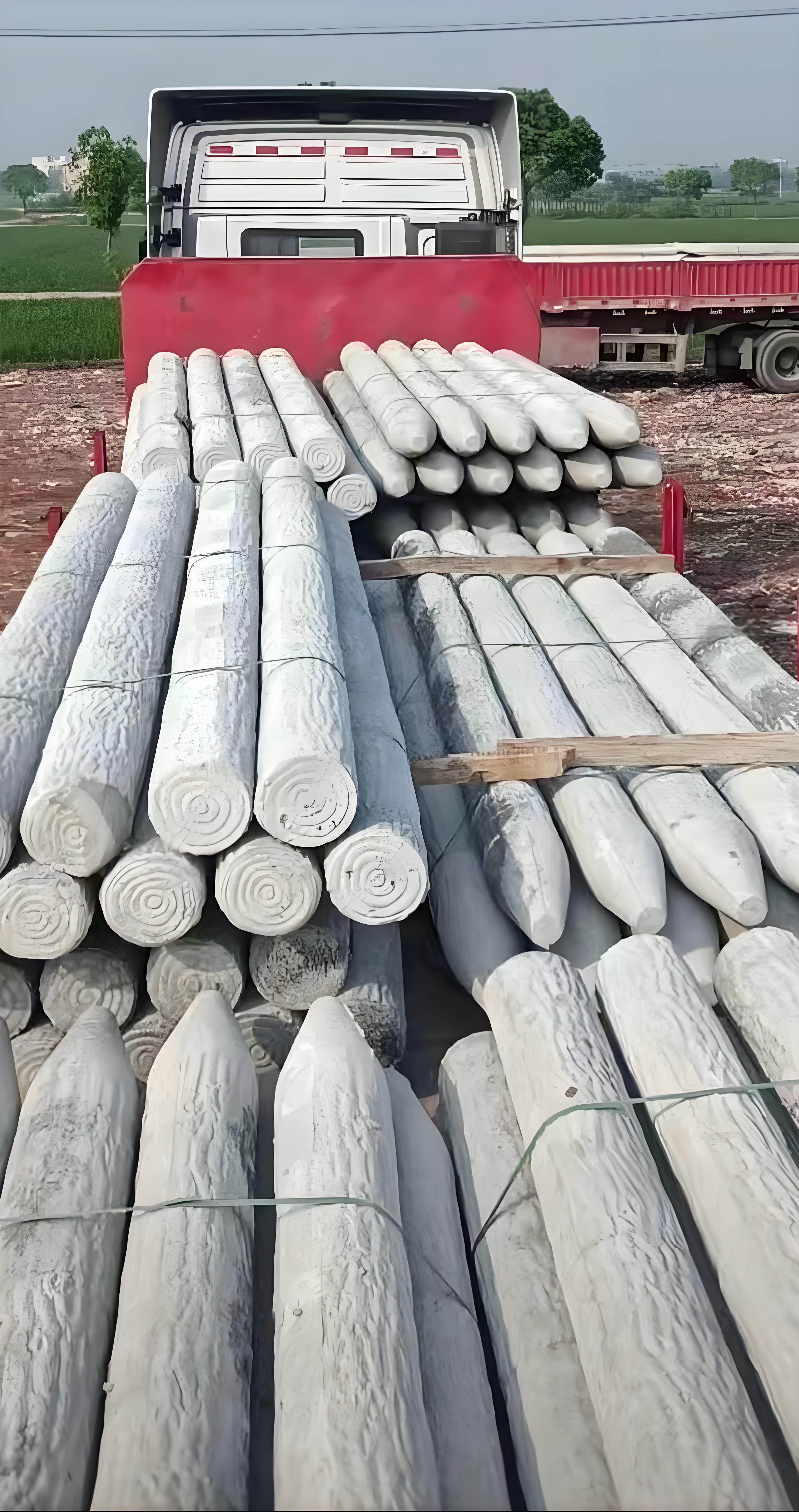 水泥樁廠家泓樺錦嘉-打仿木樁的施工流程是什么？