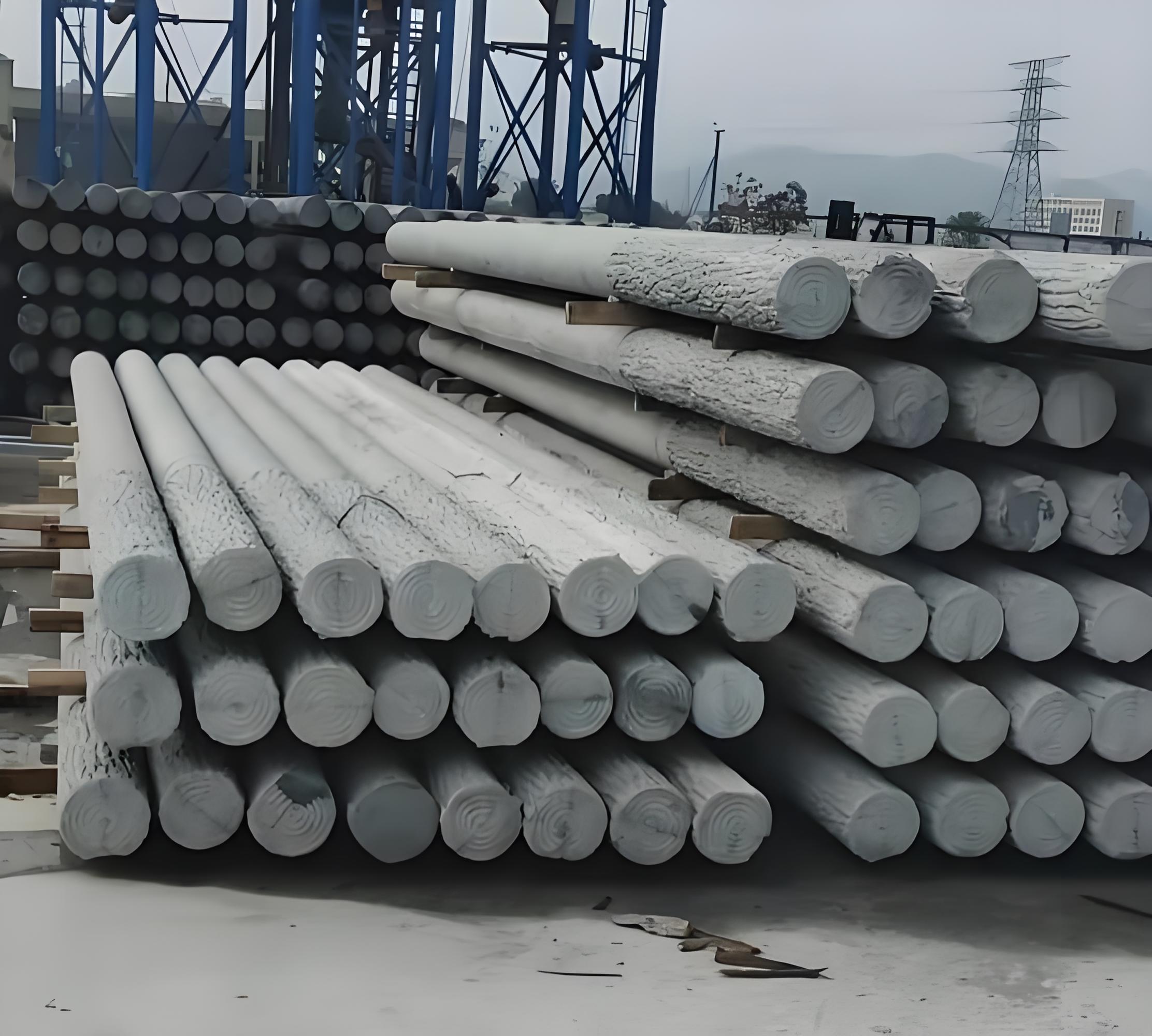 水泥仿木樁施工隊(duì)泓樺錦嘉 - 河道仿木樁的直徑一般選擇多少厘米？